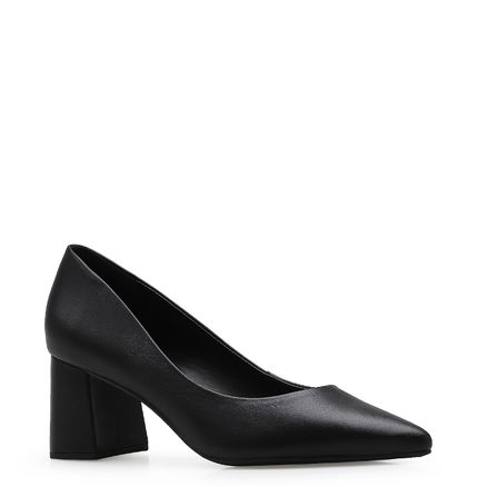 Scarpin Classic - Couro Preto