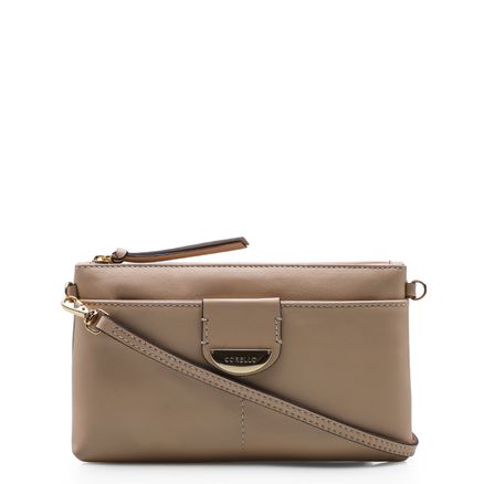 Bolsa Transversal - Couro Bege