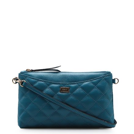 Bolsa Transversal - Couro Azul