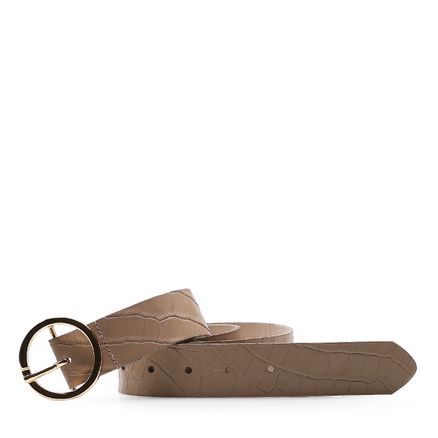 Cinto - Croco Bege