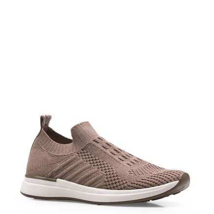 Slip On - Malha Knit Bege