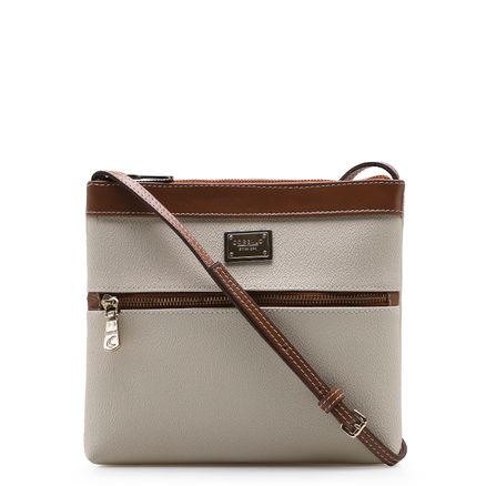 Bolsa Transversal Firenze - Off White/Marrom