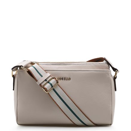 Bolsa Transversal Agnes - Couro Off White