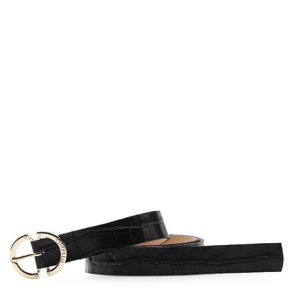 Cinto Feminino - Croco Preto