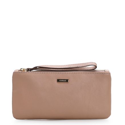 Bolsa Pequena - Couro Bege