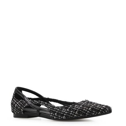 Sapatilha Recortes - Tweed