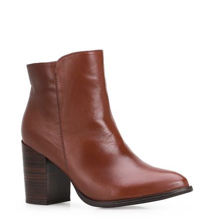 Bota - Couro Marrom Escuro