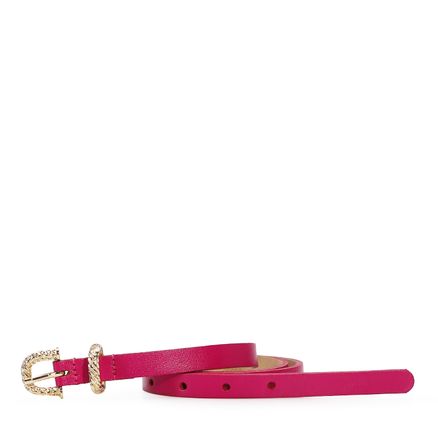 Cinto - Couro Rosa