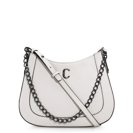 Bolsa Transversal - Couro Branco