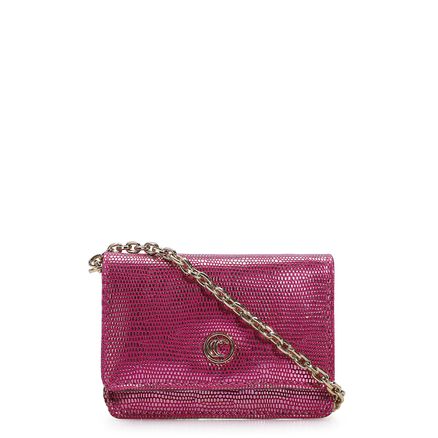 Mini Bolsa Transversal - Holográfico Rosa