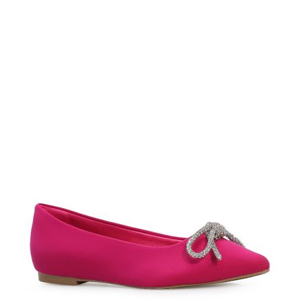 Sapatilha Laço - Lycra Rosa