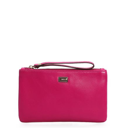 Bolsa Pequena - Couro Rosa