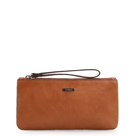 Bolsa Pequena - Couro Caramelo