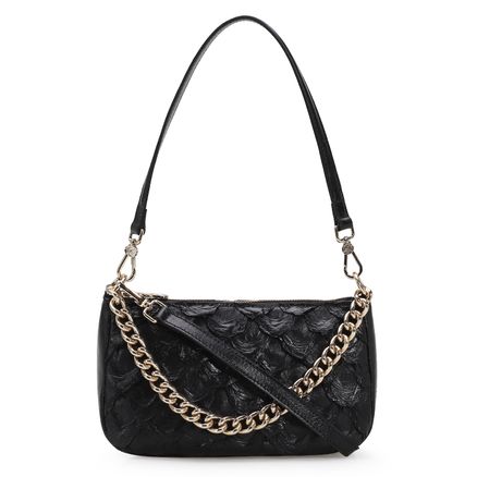 Bolsa De Ombro Pirarucu - Preto