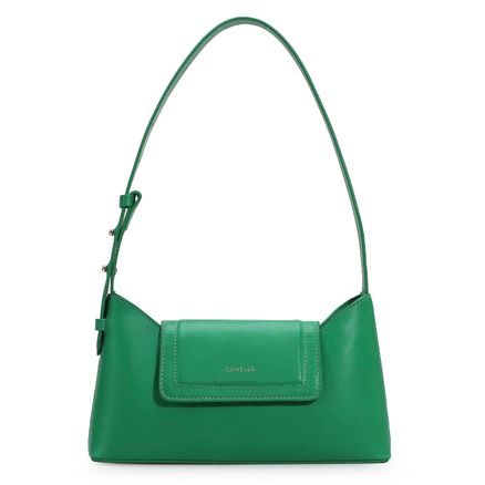 Bolsa De Ombro Cecília - Couro Verde