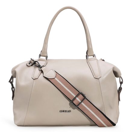 Bolsa Tote - Couro Bege