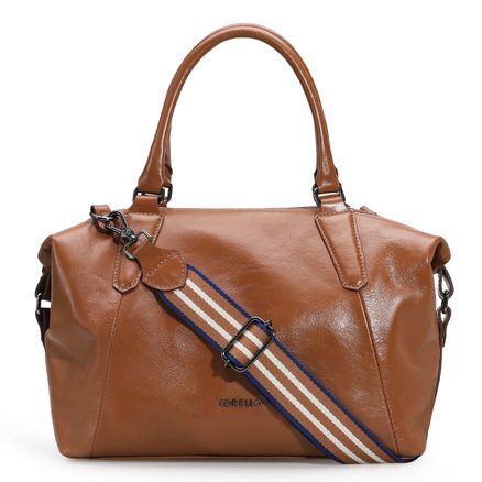 Bolsa Tote - Couro Caramelo