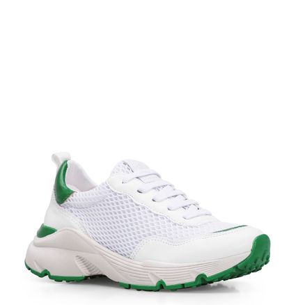 Tênis Sport - Nylon Branco/Verde