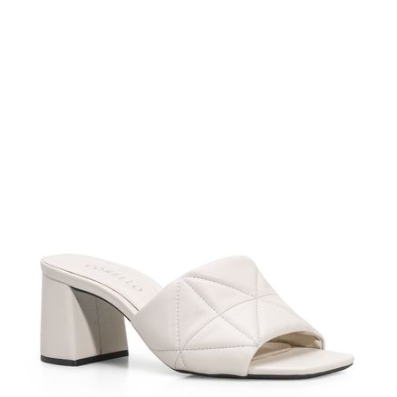 Mule Matelassê - Alternativo Off White