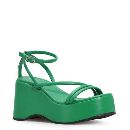 Sandália Plataforma Ivy - Alternativo Verde