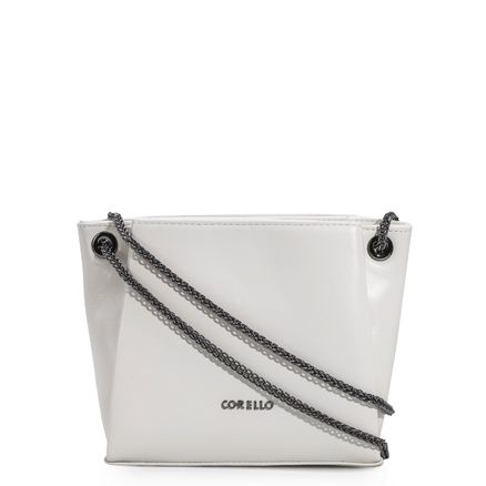 Bolsa De Ombro - Couro Branco