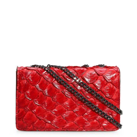 Bolsa De Ombro Pirarucu - Vermelho