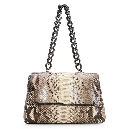 Bolsa De Ombro Python - Vanilla