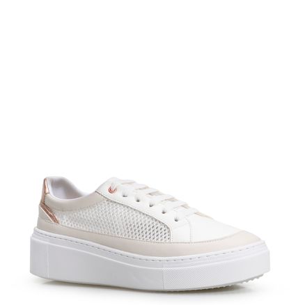 Tênis Flatform - Alt Branco/Off White