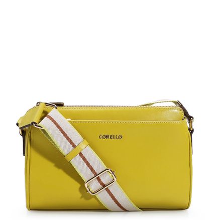 Bolsa Transversal Agnes - Couro Verde Lima