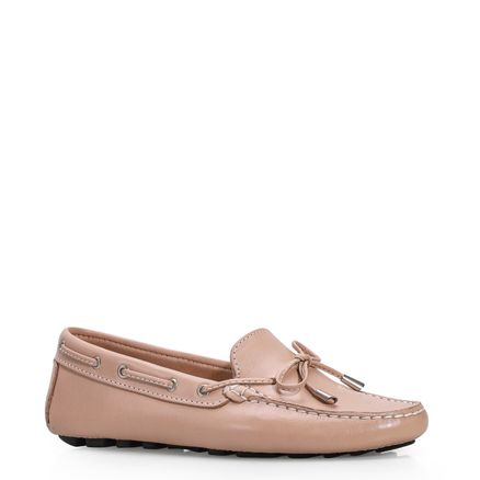 Mocassim Dockside - Couro Rosado