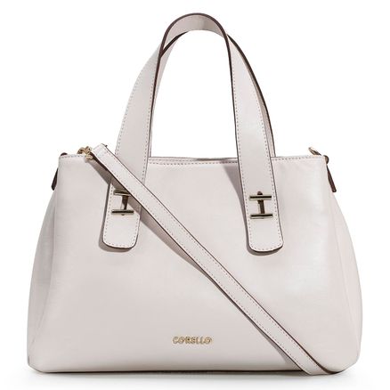 Bolsa Tote - Couro Off White