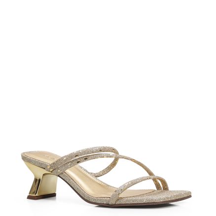 Mule - Alternativo Glitter Ouro