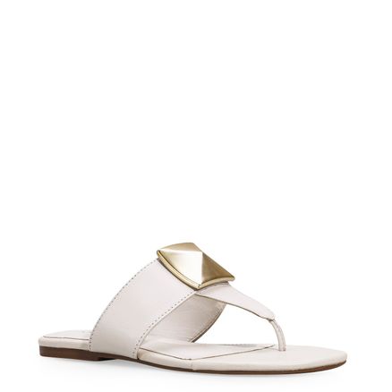 Rasteirinha - Couro Off White