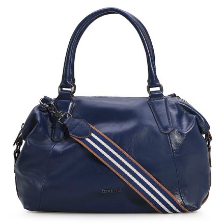 Bolsa Tote - Couro Azul