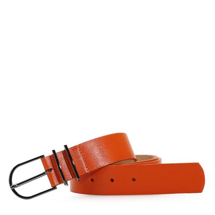 Cinto - Couro Laranja