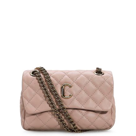 Bolsa De Ombro - Couro Rosado
