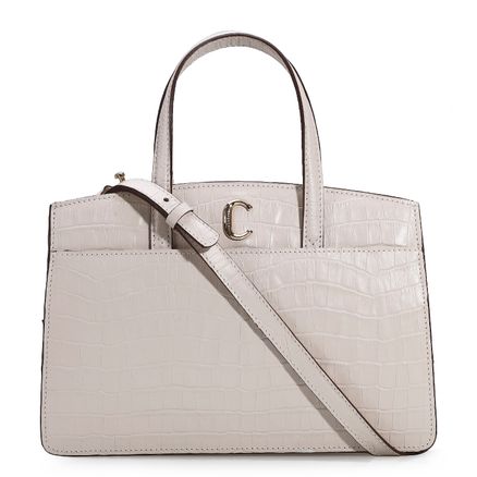 Bolsa Tote Scarlet - Croco Off White