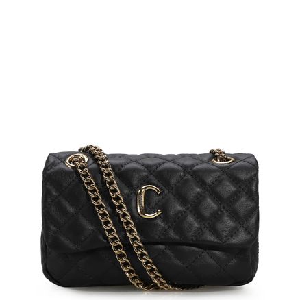 Bolsa De Ombro - Couro Preto