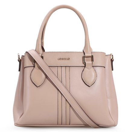Bolsa Tote - Couro/Mini Lezard Rosado