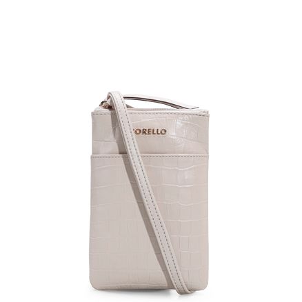 Mini Bag Croco - Off White