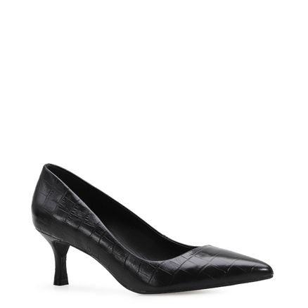 Scarpin - Croco Preto