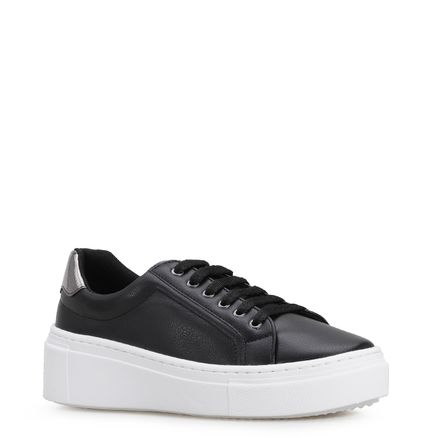 Tênis Flatform - Alt Preto/Lezard Prata
