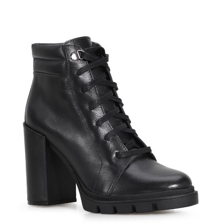 Bota Tratorada - Couro Preto