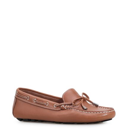 Mocassim Dockside - Couro Marrom