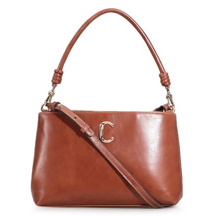 Bolsa De Ombro - Couro Marrom