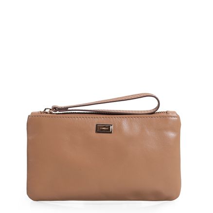Bolsa Pequena - Couro Bege