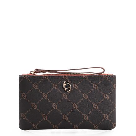 Bolsa Pequena - Monograma Marrom