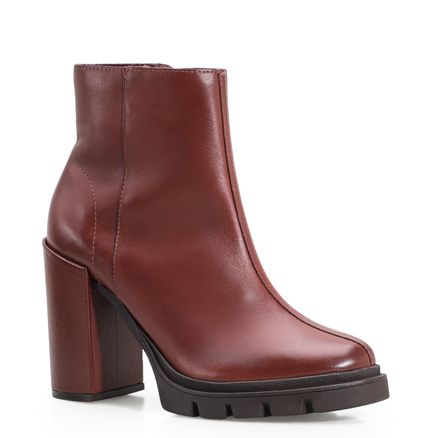 Bota - Couro Marrom