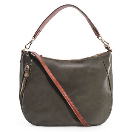 Hobo - Couro Verde/Marrom