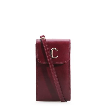 Bolsa Mini - Couro Vinho